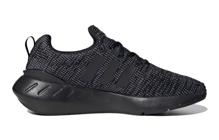 ADIDAS SWIFT RUN 22 CORE BLACK GREY CLOUD WHITE GS