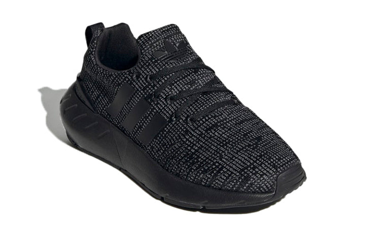 ADIDAS SWIFT RUN 22 CORE BLACK GREY CLOUD WHITE GS