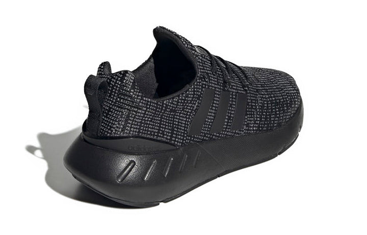 ADIDAS SWIFT RUN 22 CORE BLACK GREY CLOUD WHITE GS