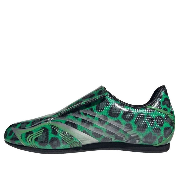 ADIDAS TAEKWONDO F50 LEOPARD SEMI SCREAMING GREEN WOMENS