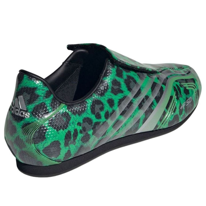 ADIDAS TAEKWONDO F50 LEOPARD SEMI SCREAMING GREEN WOMENS