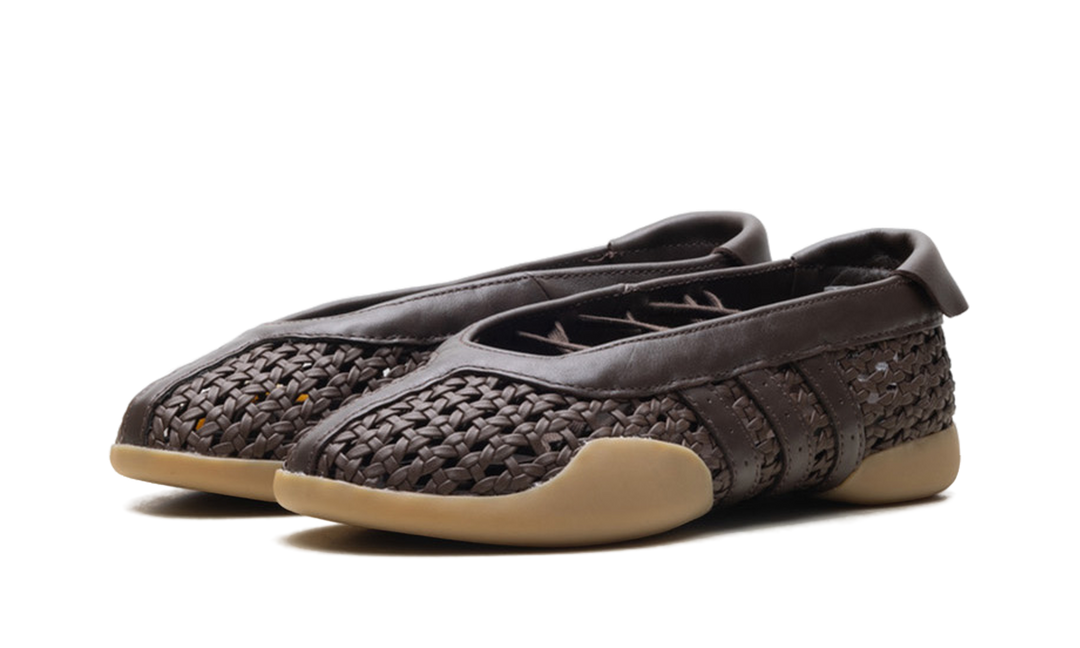 ADIDAS TAEKWONDO MEI BALLET BASKETWEAVE BROWN GUM (WOMEN&