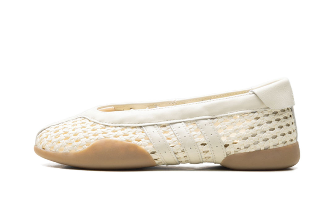 ADIDAS TAEKWONDO MEI BALLET BASKETWEAVE CREAM WHITE (WOMEN&