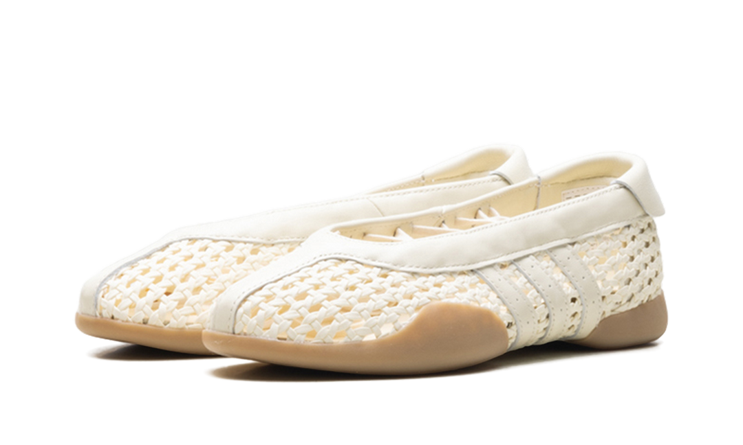 ADIDAS TAEKWONDO MEI BALLET BASKETWEAVE CREAM WHITE (WOMEN&