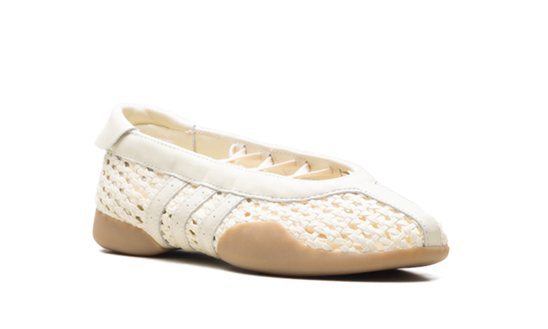 ADIDAS TAEKWONDO MEI BALLET BASKETWEAVE CREAM WHITE (WOMEN&