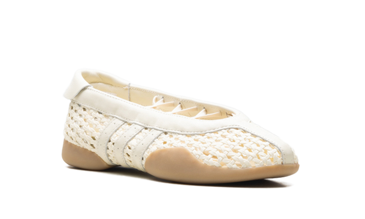ADIDAS TAEKWONDO MEI BALLET BASKETWEAVE CREAM WHITE (WOMEN&