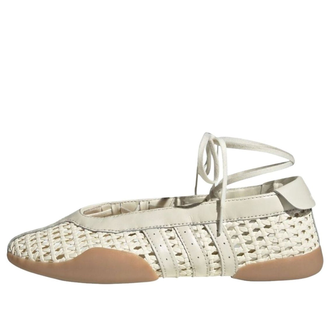ADIDAS TAEKWONDO MEI BALLET BASKETWEAVE CREAM WHITE (WOMEN&