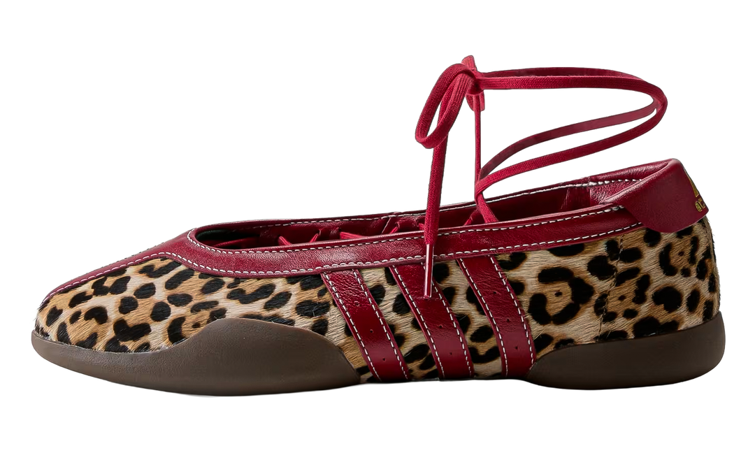 ADIDAS TAEKWONDO MEI BALLET LEOPARD PRINT TEAM VICTORY RED (WOMEN&
