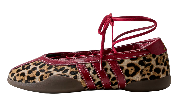 ADIDAS TAEKWONDO MEI BALLET LEOPARD PRINT TEAM VICTORY RED (WOMEN&