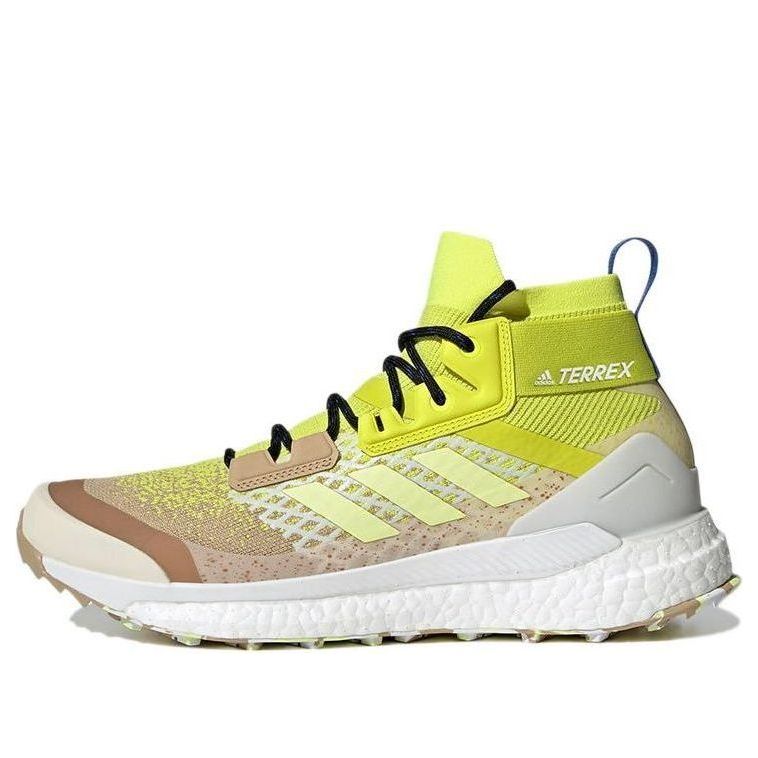 ADIDAS TERREX FREE HIKER PRIMEBLUE BEIGE TONE PULSE YELLOW