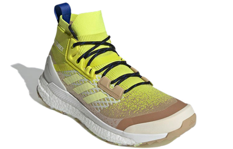 ADIDAS TERREX FREE HIKER PRIMEBLUE BEIGE TONE PULSE YELLOW
