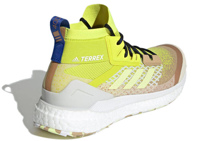 ADIDAS TERREX FREE HIKER PRIMEBLUE BEIGE TONE PULSE YELLOW