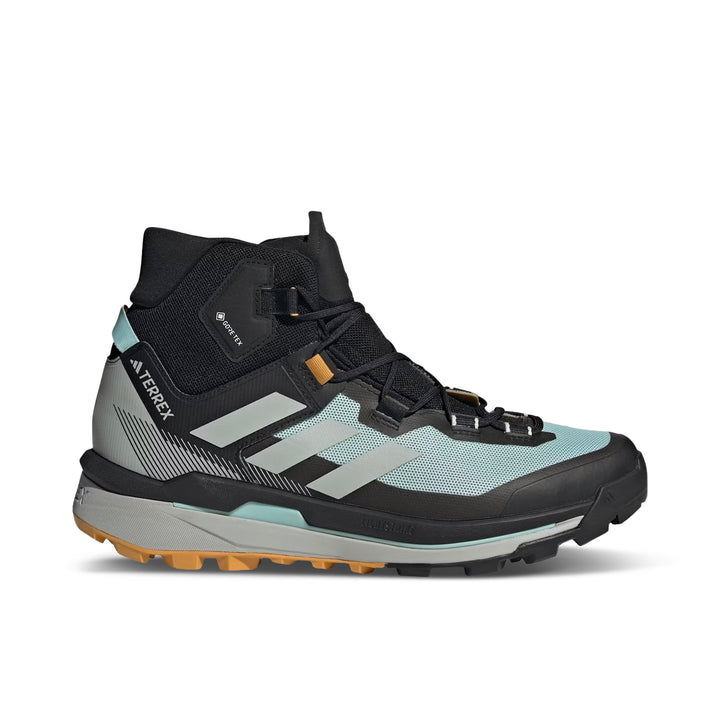 ADIDAS TERREX SKYCHASER TECH GORE-TEX SEMI FLASH AQUA CORE BLACK PRELOVED YELLOW — Stock 