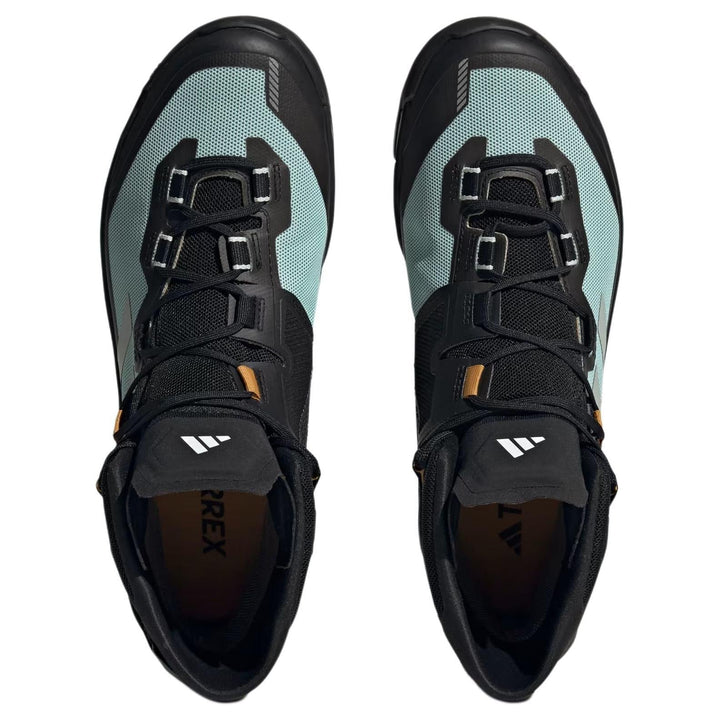 ADIDAS TERREX SKYCHASER TECH GORE-TEX SEMI FLASH AQUA CORE BLACK PRELOVED YELLOW — Stock 