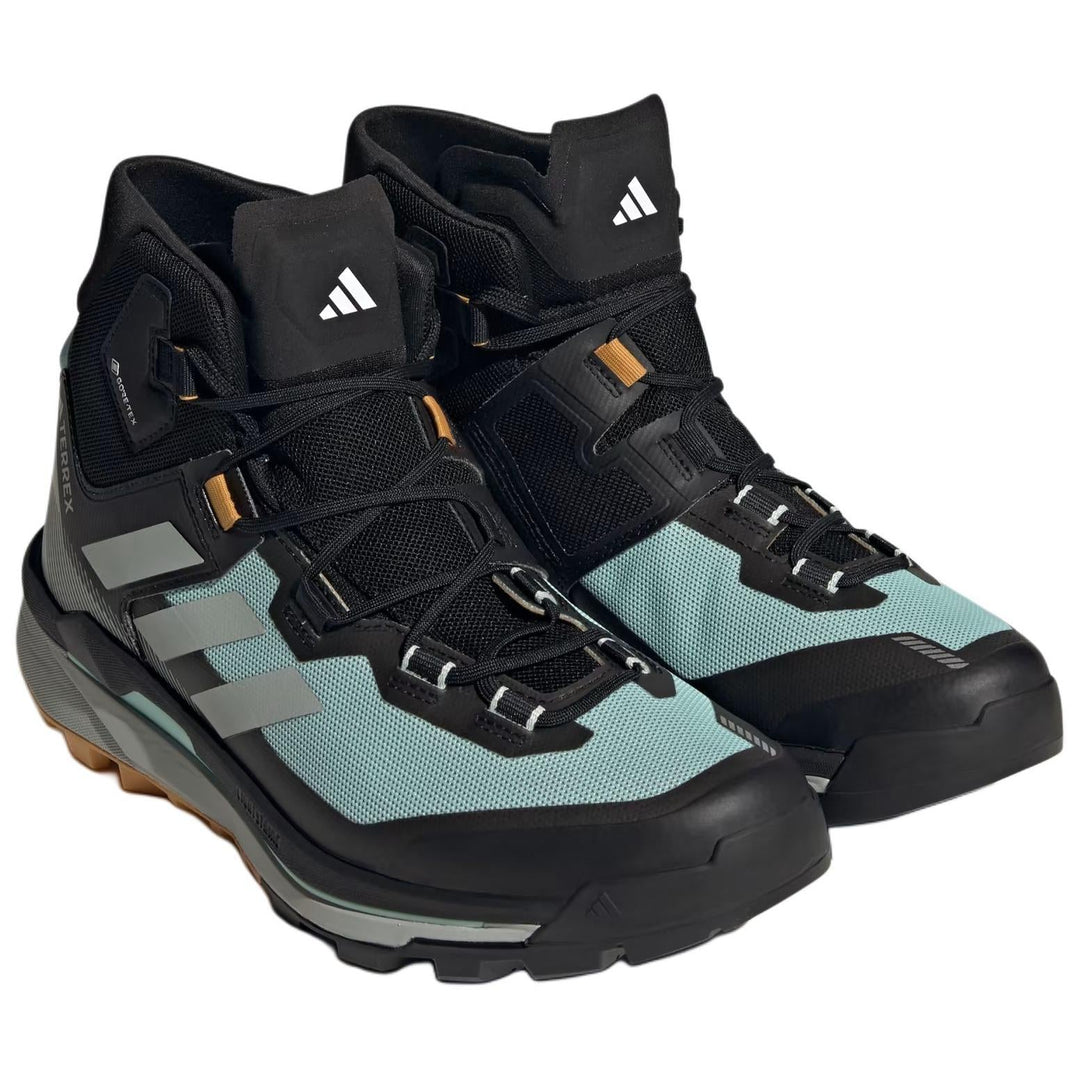ADIDAS TERREX SKYCHASER TECH GORE-TEX SEMI FLASH AQUA CORE BLACK PRELOVED YELLOW — Stock 