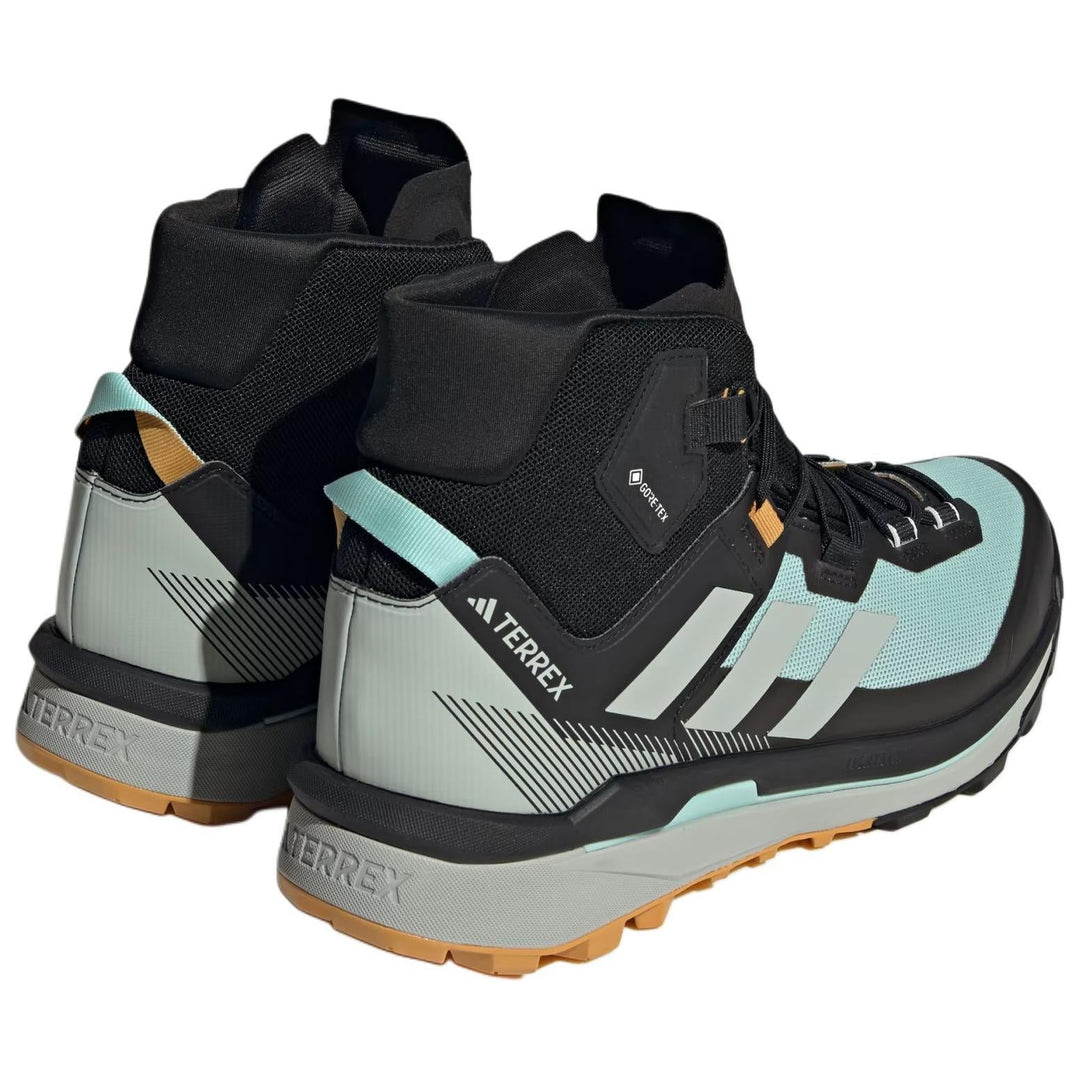 ADIDAS TERREX SKYCHASER TECH GORE-TEX SEMI FLASH AQUA CORE BLACK PRELOVED YELLOW — Stock 