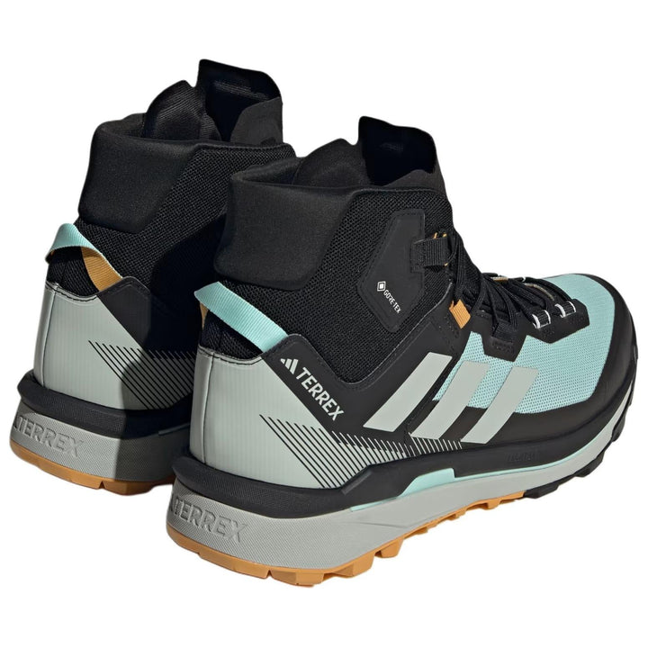ADIDAS TERREX SKYCHASER TECH GORE-TEX SEMI FLASH AQUA CORE BLACK PRELOVED YELLOW — Stock 
