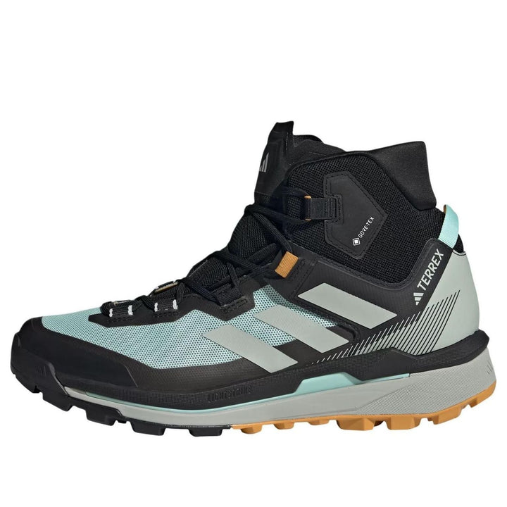 ADIDAS TERREX SKYCHASER TECH GORE-TEX SEMI FLASH AQUA CORE BLACK PRELOVED YELLOW — Stock 