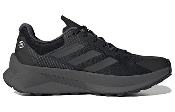 ADIDAS TERREX SOULSTRIDE FLOW TRAIL CORE BLACK GREY IMPACT ORANGE — Stock