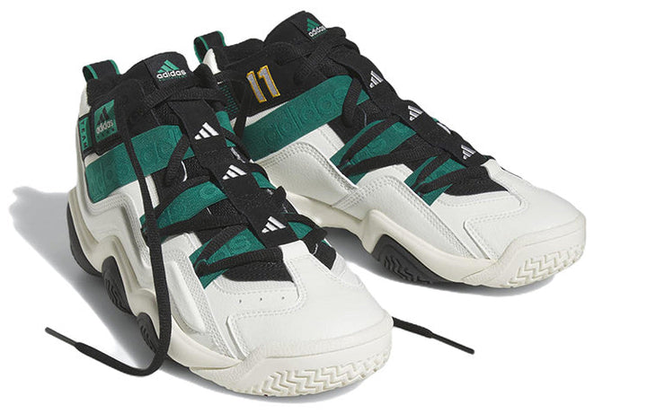 ADIDAS TOP 10 2000 OFF WHITE CORE BLACK SILVER METALLIC