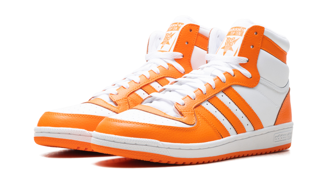 ADIDAS TOP TEN RB WHITE ORANGE
