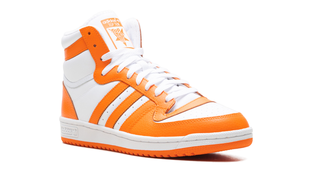 ADIDAS TOP TEN RB WHITE ORANGE