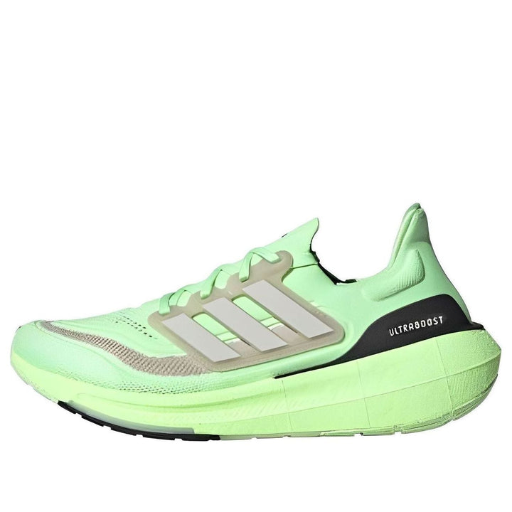 ADIDAS ULTRA BOOST LIGHT GREEN SPARK ORBIT GREY PUTTY GREY — Stock 
