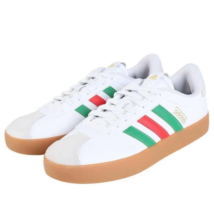 ADIDAS VL COURT 3.0 CLOUD WHITE GREEN RED