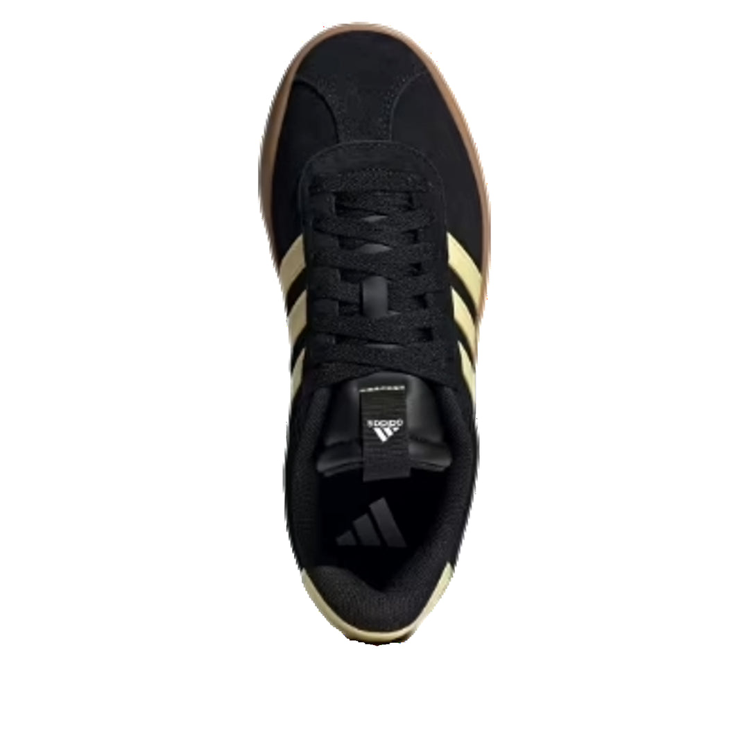 ADIDAS VL COURT 3.0 CORE BLACK ALMOST YELLOW CLOUD WHITE WOMENS
