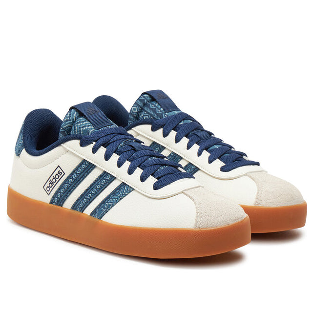 ADIDAS VL COURT 3.0 OFF WHITE NIGHT INDIGO GUM WOMENS
