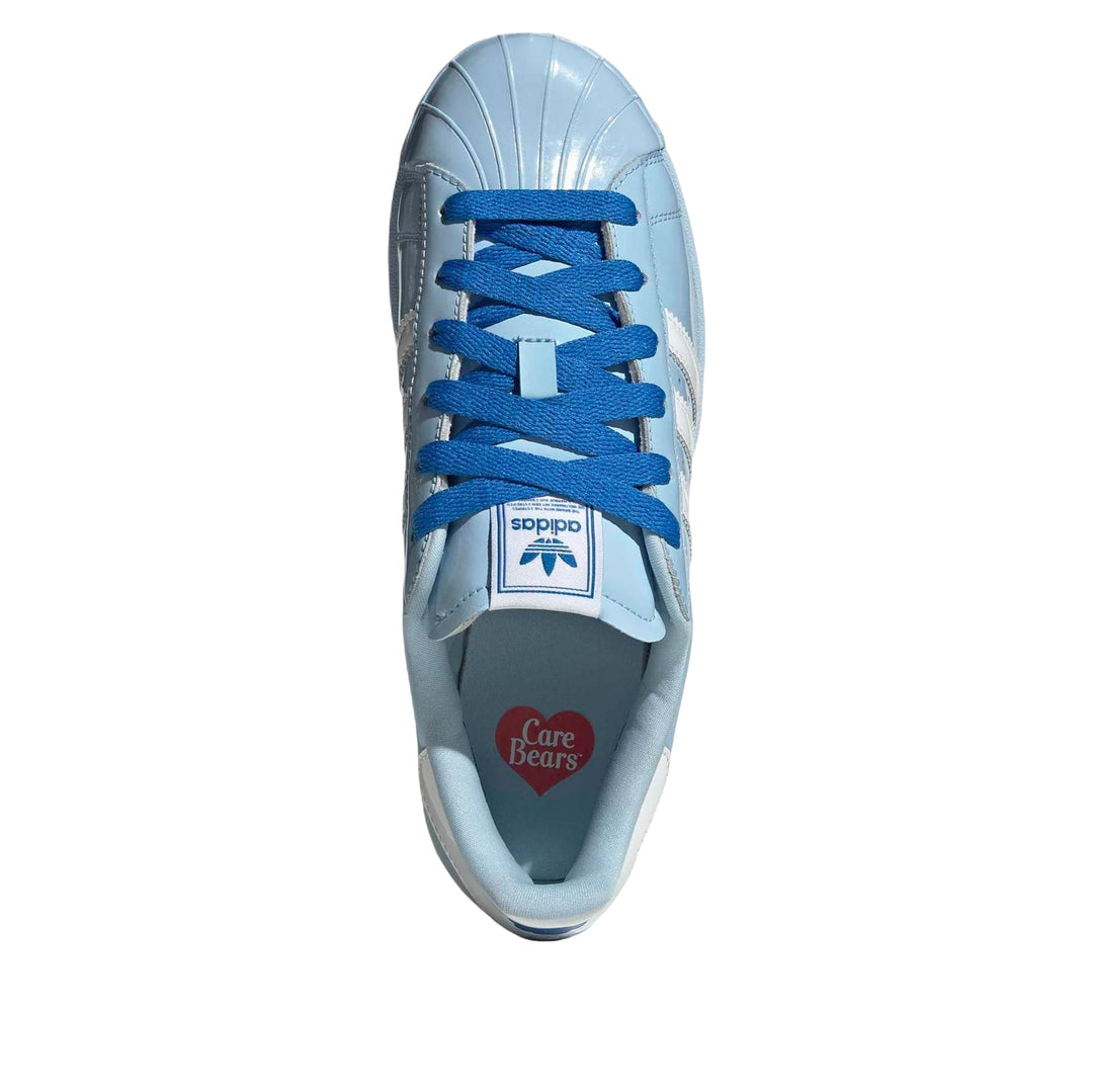 ADIDAS X CARE BEARS ORIGINALS SUPERSTAR II CLEAR SKY CLOUD WHITE (WOMEN'S)