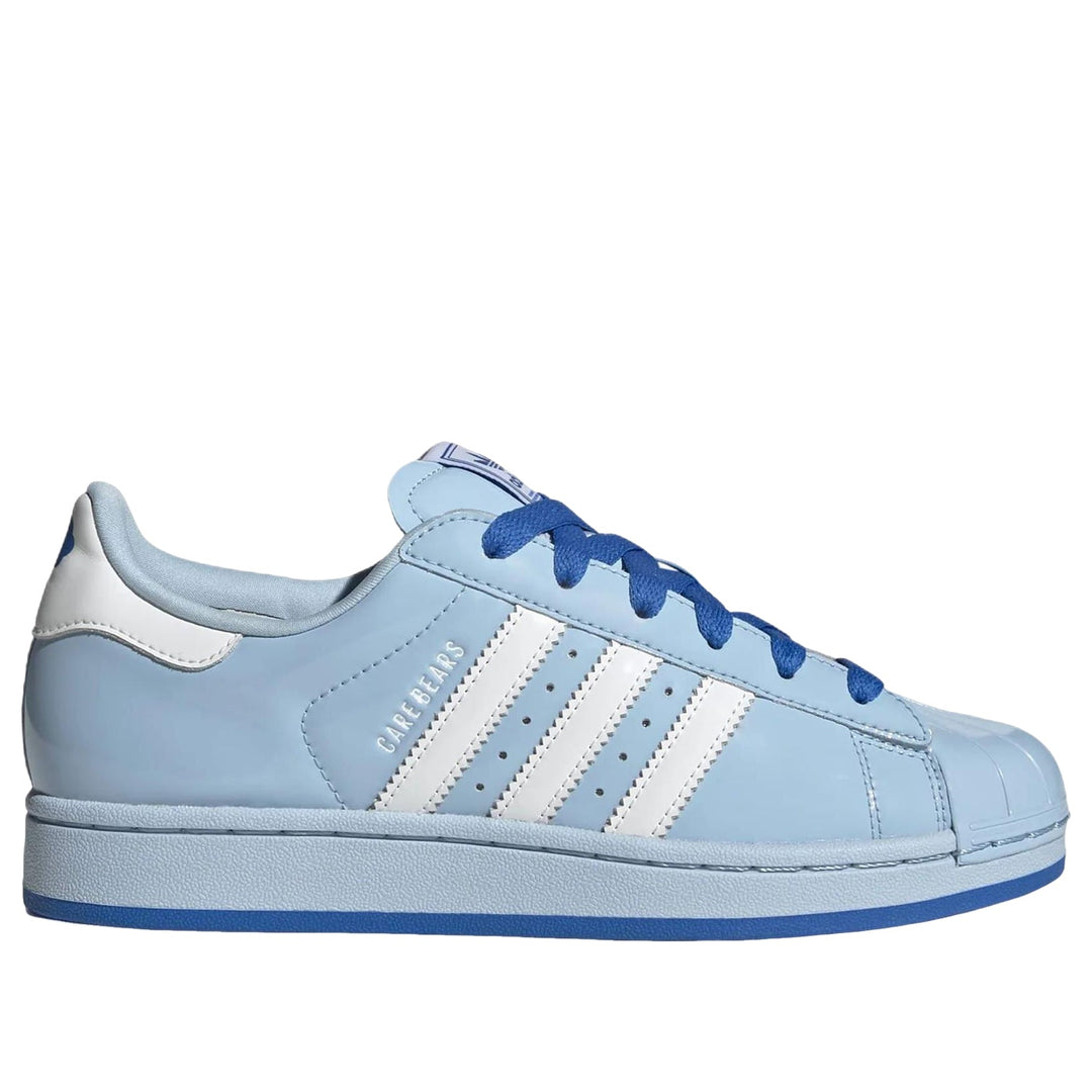 ADIDAS X CARE BEARS ORIGINALS SUPERSTAR II CLEAR SKY CLOUD WHITE (WOMEN'S)