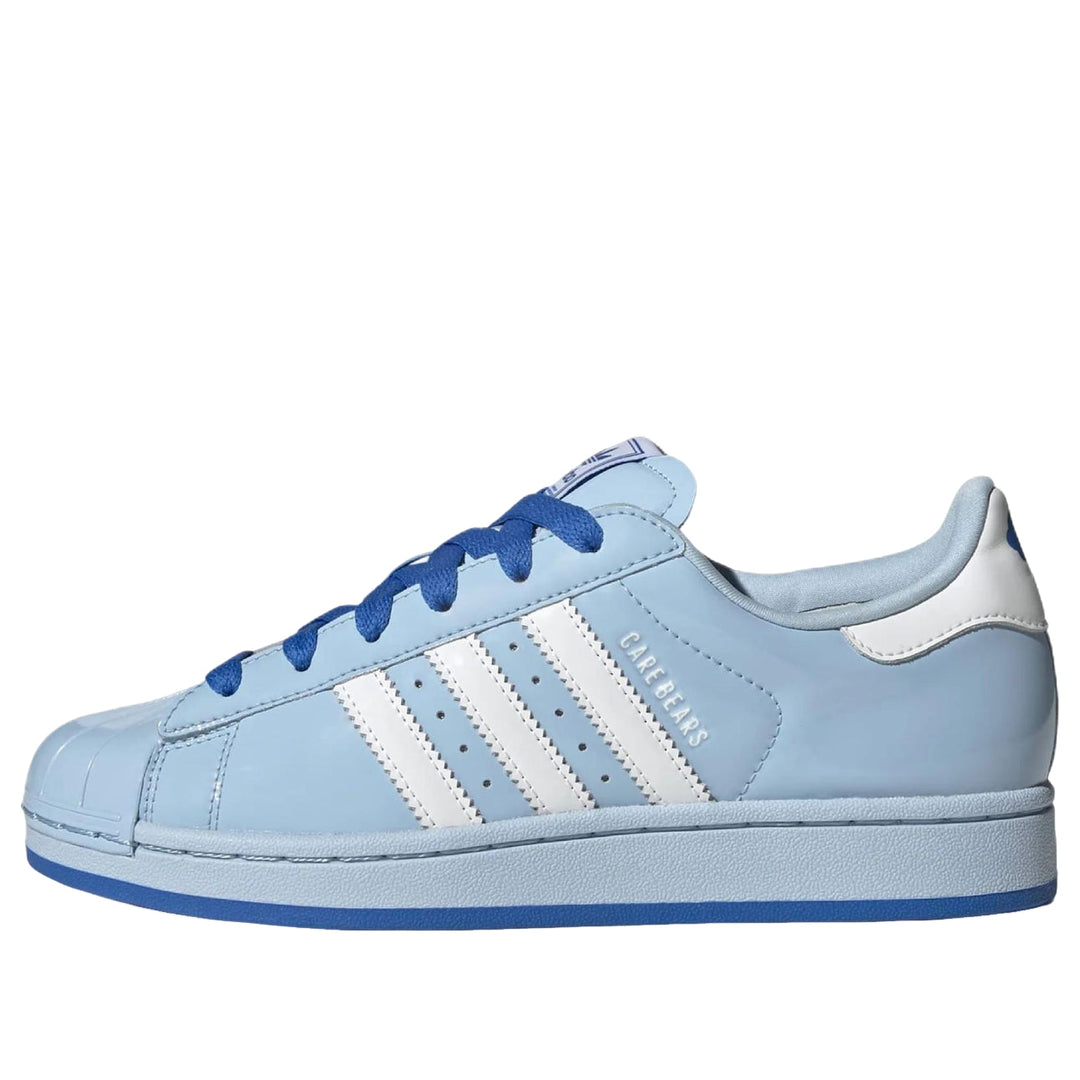 ADIDAS X CARE BEARS ORIGINALS SUPERSTAR II CLEAR SKY CLOUD WHITE (WOMEN'S)