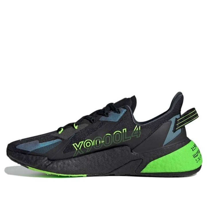 ADIDAS X9000L4 BLACK SOLAR GREEN