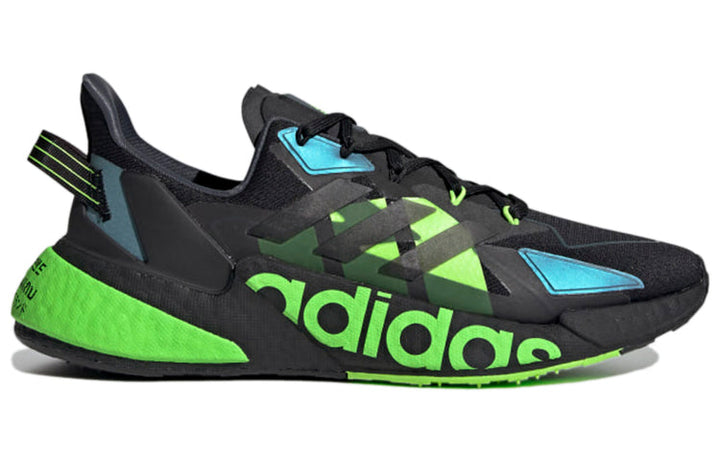 ADIDAS X9000L4 BLACK SOLAR GREEN