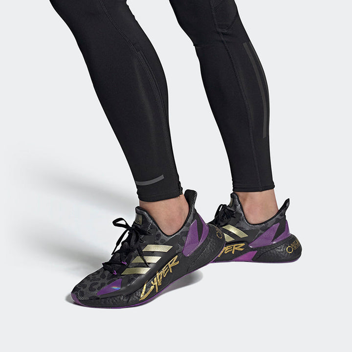 ADIDAS X9000L4 CYBERPUNK 2077 BLACK METALLIC GOLD