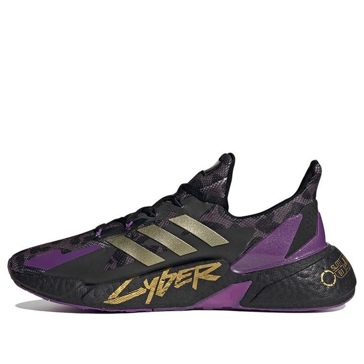 ADIDAS X9000L4 CYBERPUNK 2077 BLACK METALLIC GOLD
