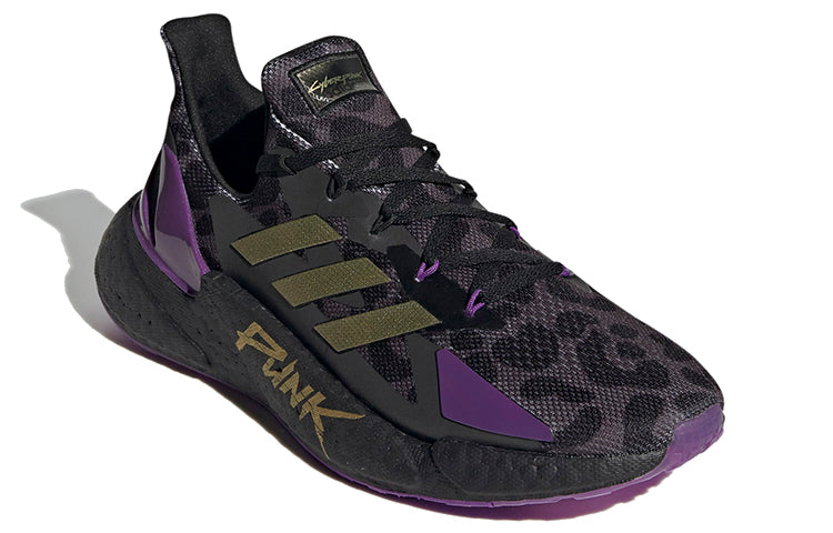 ADIDAS X9000L4 CYBERPUNK 2077 BLACK METALLIC GOLD