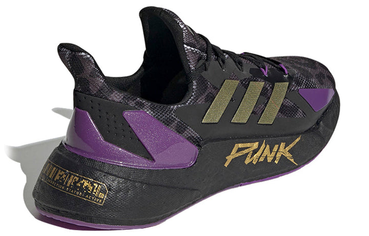 ADIDAS X9000L4 CYBERPUNK 2077 BLACK METALLIC GOLD