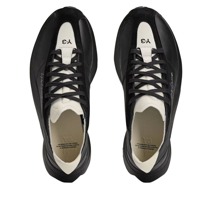 ADIDAS Y-3 ADIOS PRO 3.0 LX BLACK OFF WHITE BLACK