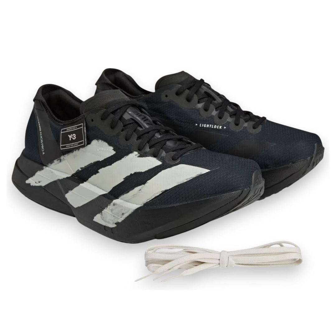 ADIDAS Y-3 ADIOS PRO 4 BLACK OFF WHITE