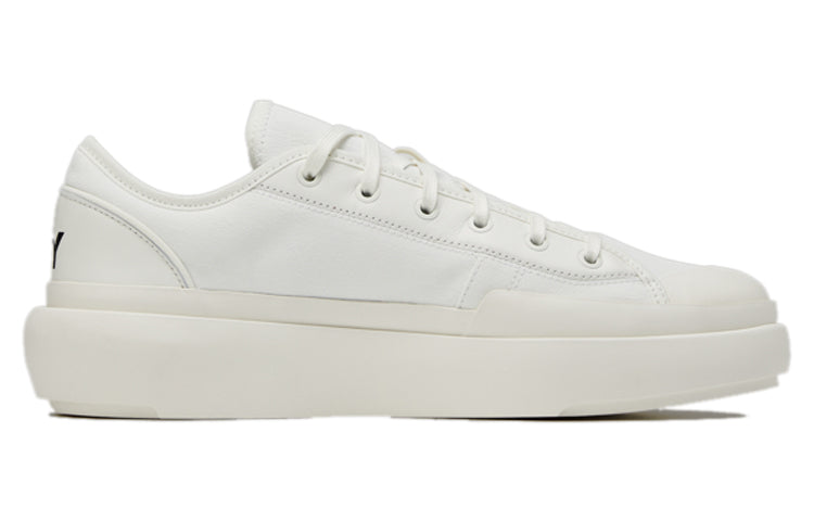 ADIDAS Y-3 AJATU COURT LOW CORE WHITE CORE WHITE BLACK