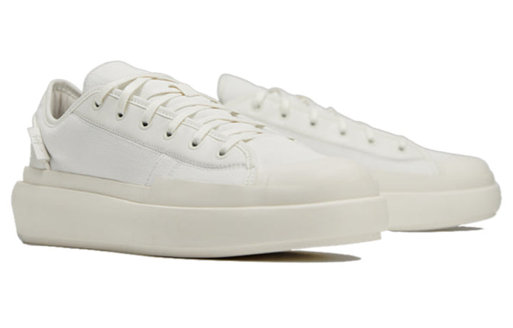 ADIDAS Y-3 AJATU COURT LOW CORE WHITE CORE WHITE BLACK