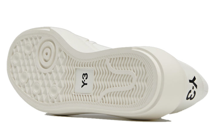 ADIDAS Y-3 AJATU COURT LOW CORE WHITE CORE WHITE BLACK