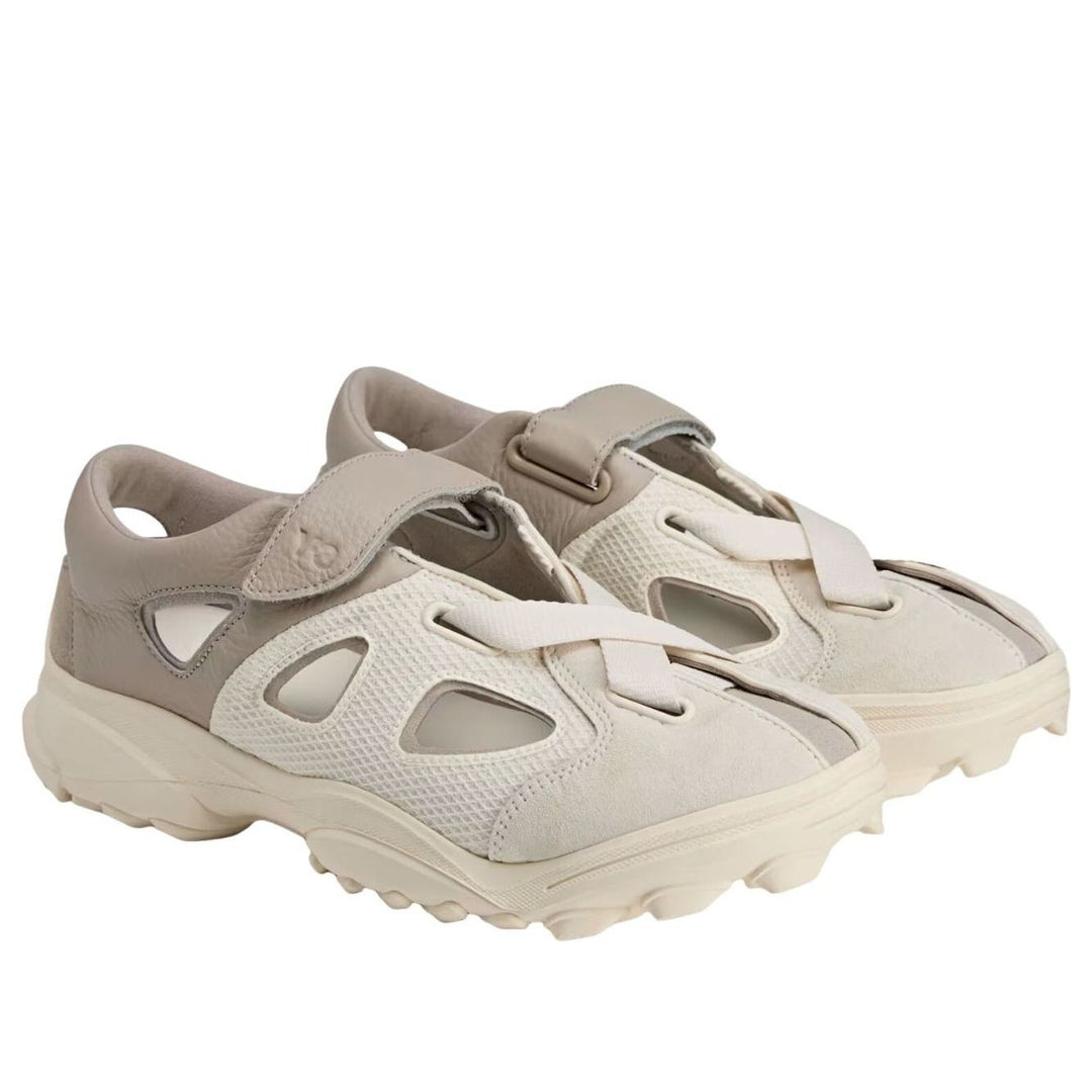 ADIDAS Y-3 GSG9 SANDAL OFF WHITE LIGHT BROWN