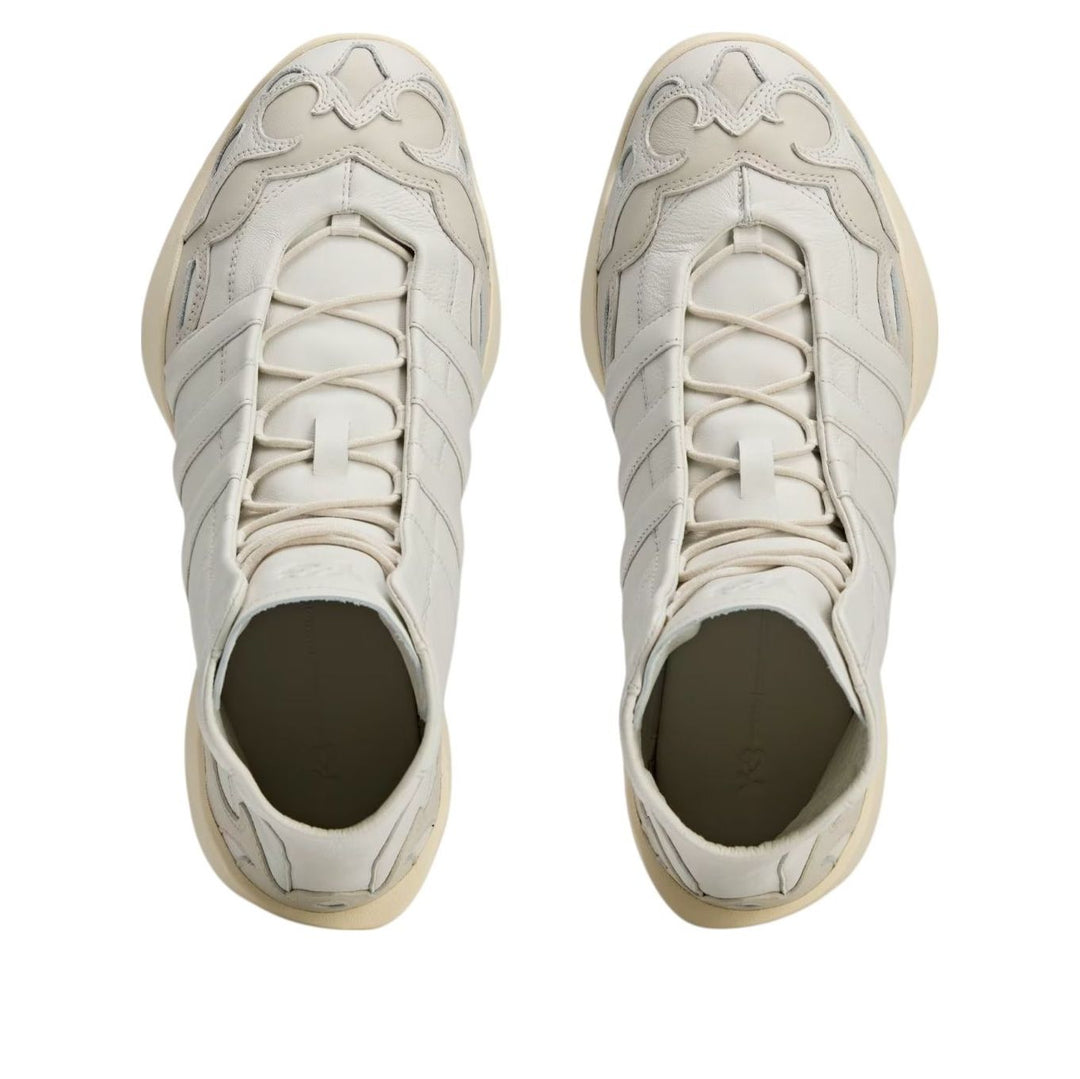 ADIDAS Y-3 REGU 2002 HI BEIGE ALUMINA CREAM WHITE