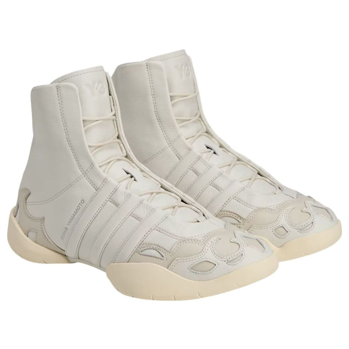 ADIDAS Y-3 REGU 2002 HI BEIGE ALUMINA CREAM WHITE
