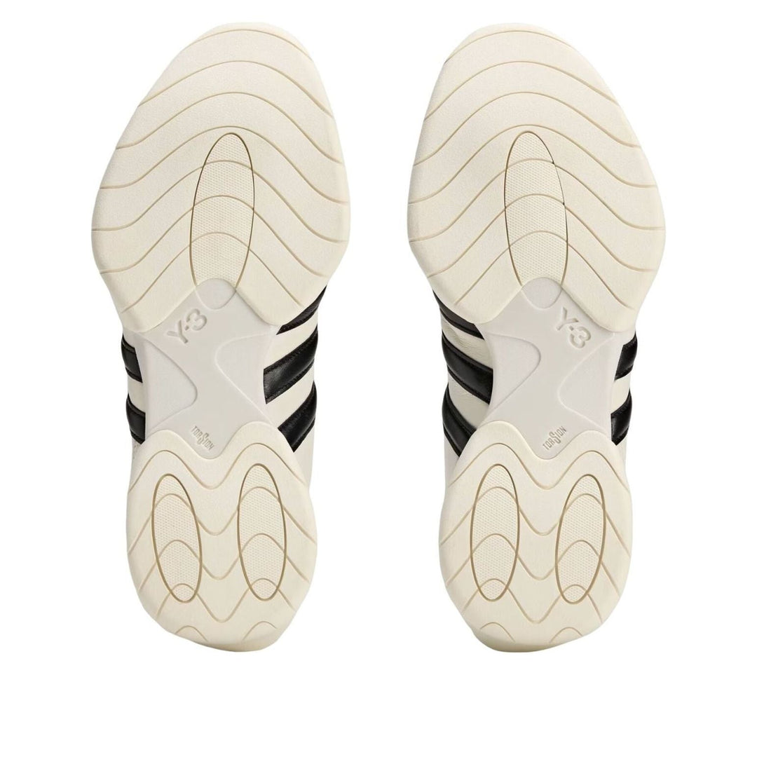 ADIDAS Y-3 REGU MARY JANE OFF WHITE BLACK