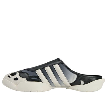 ADIDAS Y-3 REGU MULE BLACK OFF WHITE — Stock