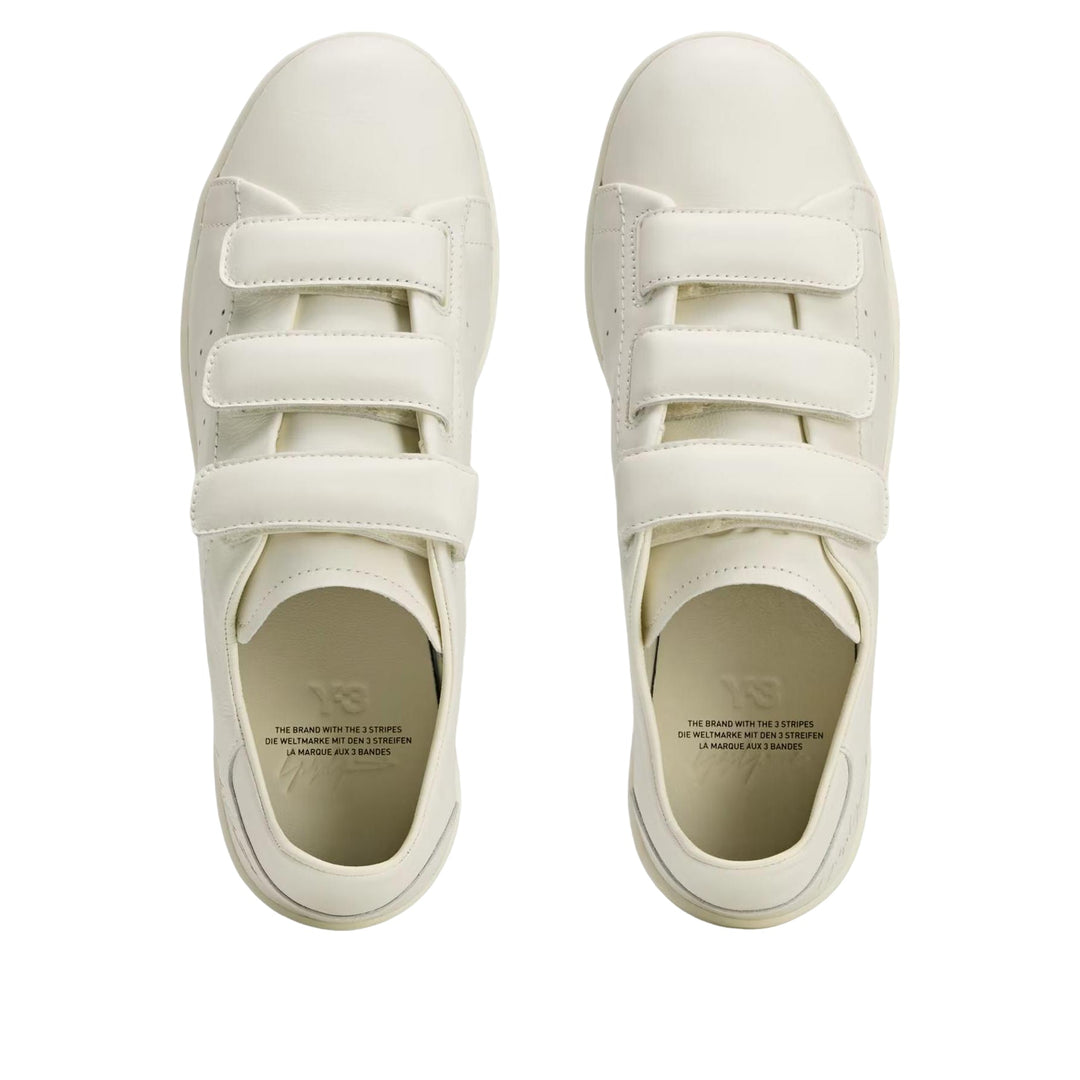 ADIDAS Y-3 STAN SMITH HOOK AND LOOP OFF WHITE
